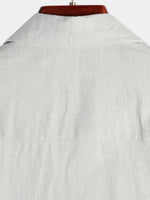 Solid Color Short-Sleeve Shirt