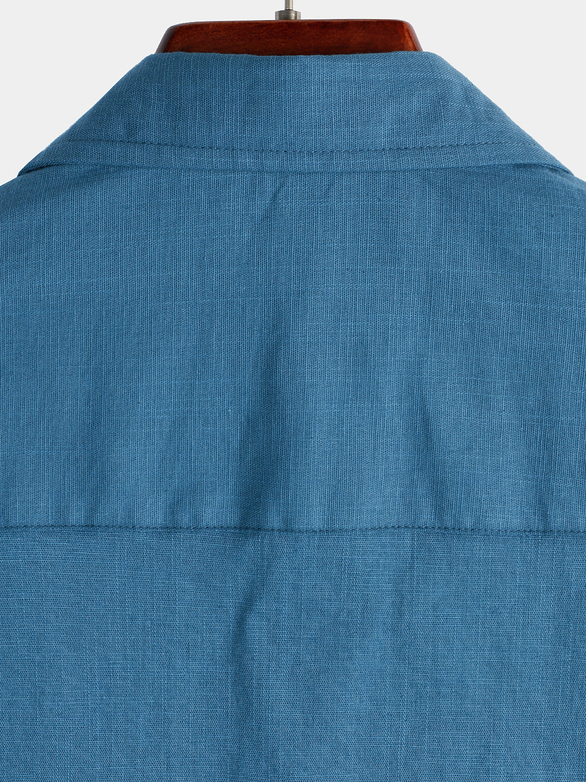 Solid Color Short-Sleeve Shirt