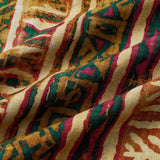 Tribal Stripe Vintage Style Casual Short Sleeve Shirt