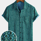 Vintage Urban Geometric Shirt