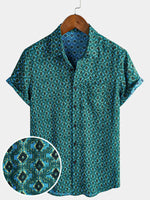 Vintage Urban Geometric Shirt