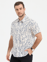 Floral Button-Up Summer Shirt