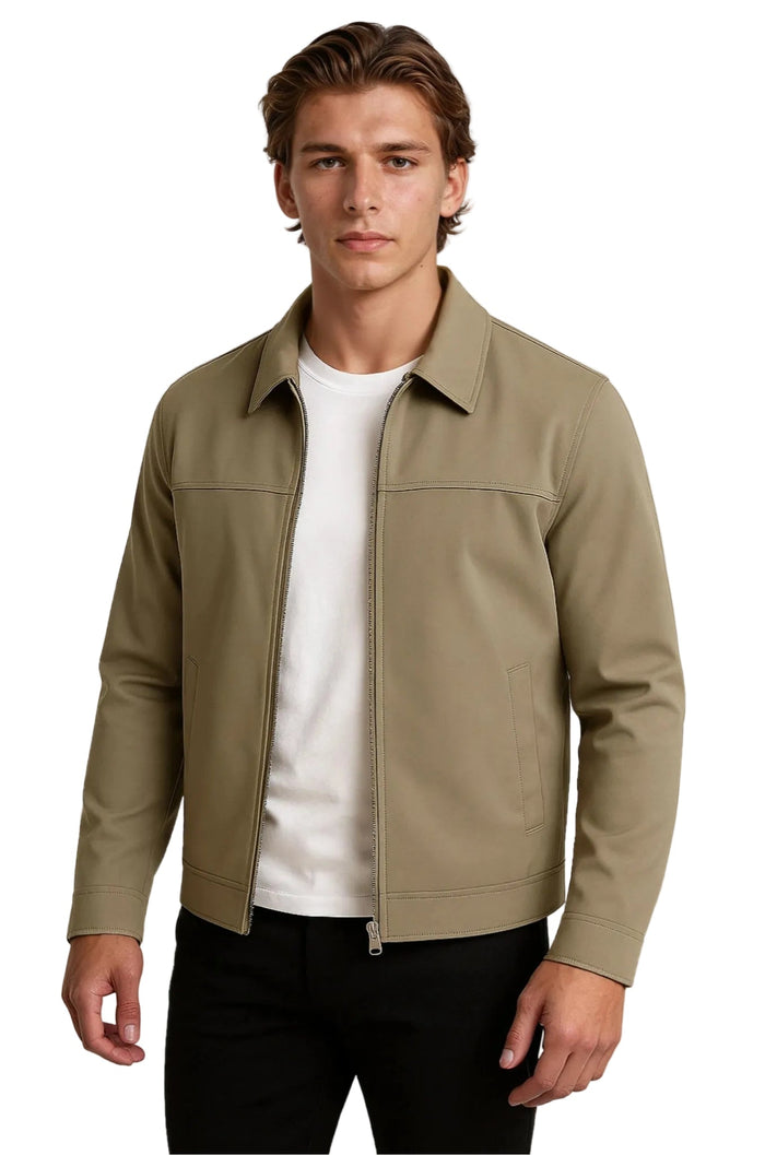 Khaki Casual Jacket