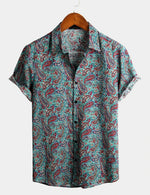 Retro 70s Vintage Paisley Shirt