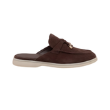 Brown Suede Mediterranean Mule