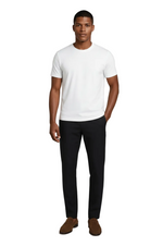 White Slim-Fit T-Shirt for Men