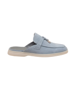 Blue Suede Mediterranean Mule