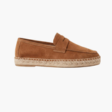 Riviera Men's Suede Espadrilles, Brown