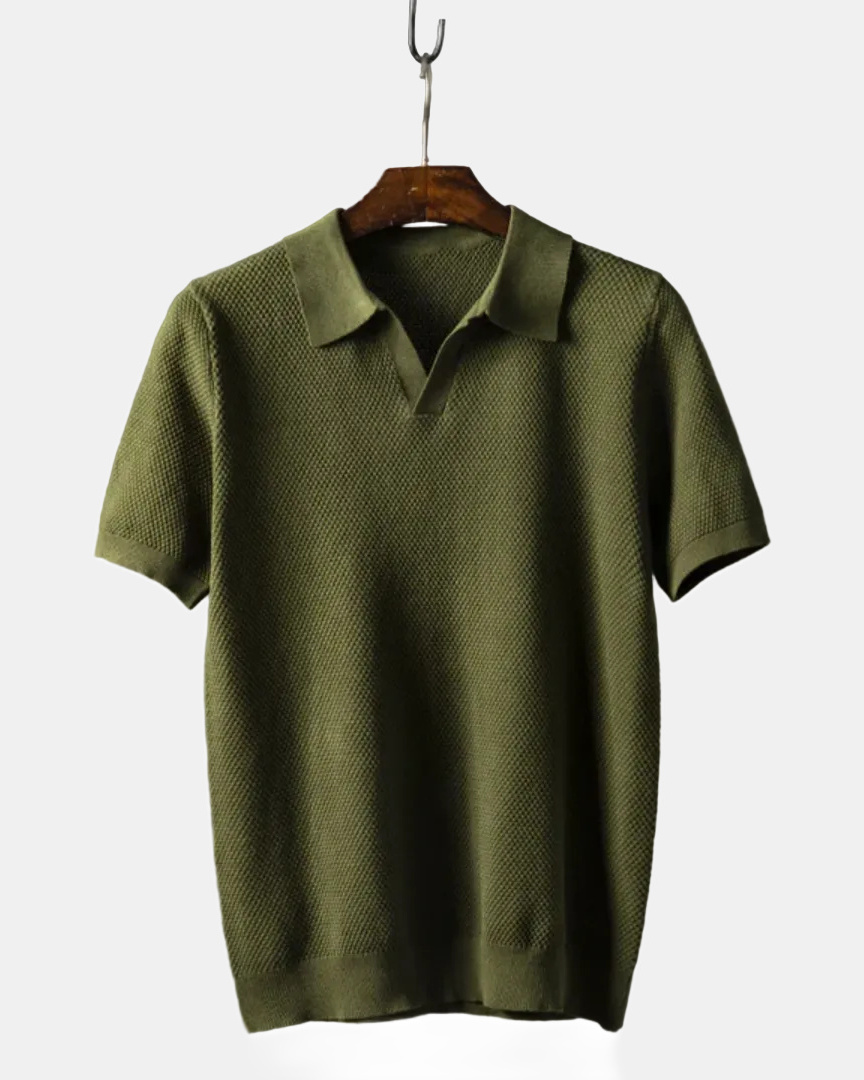 Milano Men's Polo Shirt in Green