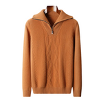 Taranto Merino Wool Zip Sweater