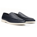 Leather loafers