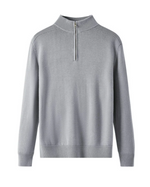 Capri Merino Wool Zip Sweater