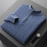 Deneb Cashmere Velour Half-Zip