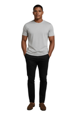 Men's Slim-Fit T-shirt in Silver Mist