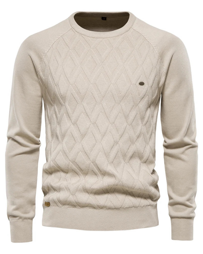 Check Men's Sweater