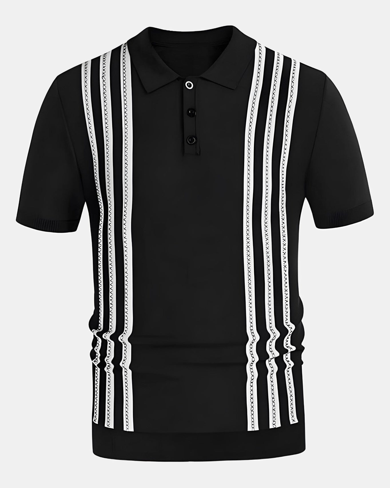 Piotr Men's Polo Shirt, Striped