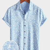Hawaiian Short-Sleeve Flower Shirt