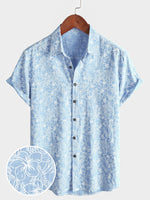 Hawaiian Short-Sleeve Flower Shirt