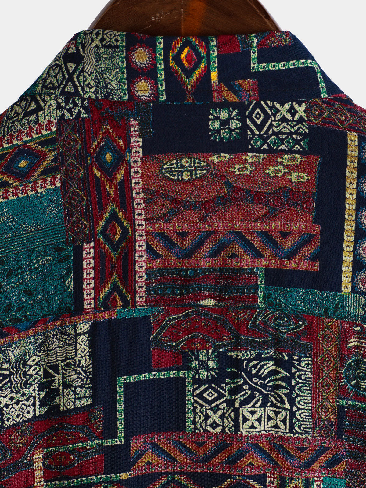 Hawaiian Short-Sleeve Shirt, Retro and Breathable Style, Ethnic Style