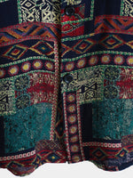 Hawaiian Short-Sleeve Shirt, Retro and Breathable Style, Ethnic Style