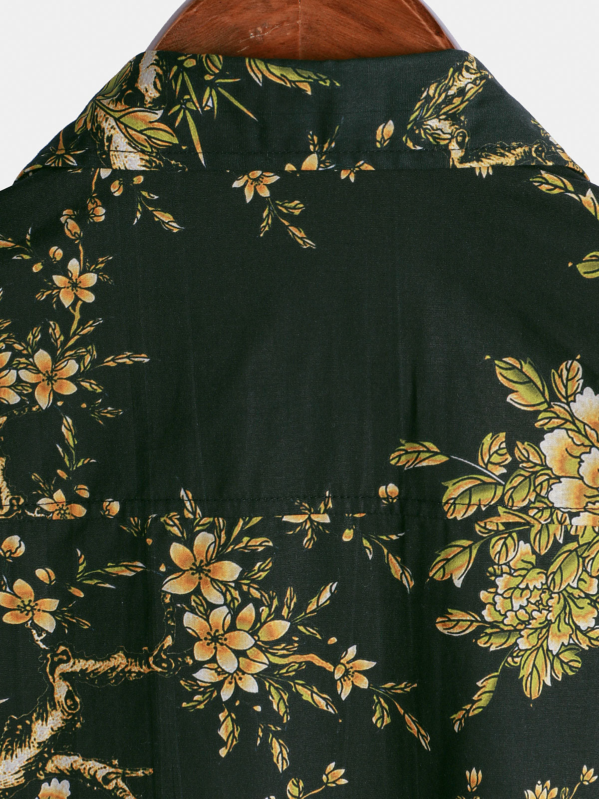 Floral Pattern Short-Sleeve Shirt