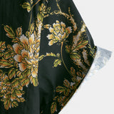 Floral Pattern Short-Sleeve Shirt
