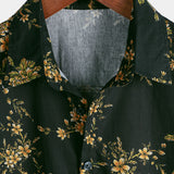 Floral Pattern Short-Sleeve Shirt