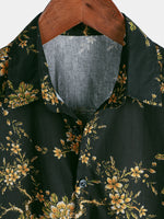 Floral Pattern Short-Sleeve Shirt