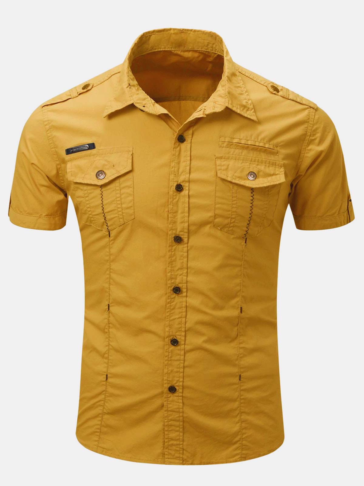 Casual Shirt, Short Sleeves, Great for Outdoors