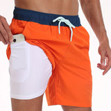 Swim trunks with pockets