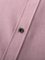 Casual Solid Color Breathable Button Short-Sleeve Shirt