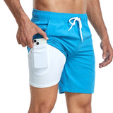 Swim trunks with pockets