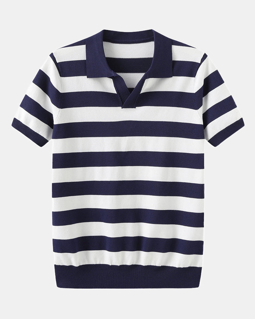 Nowak Men's Polo Shirt, Striped