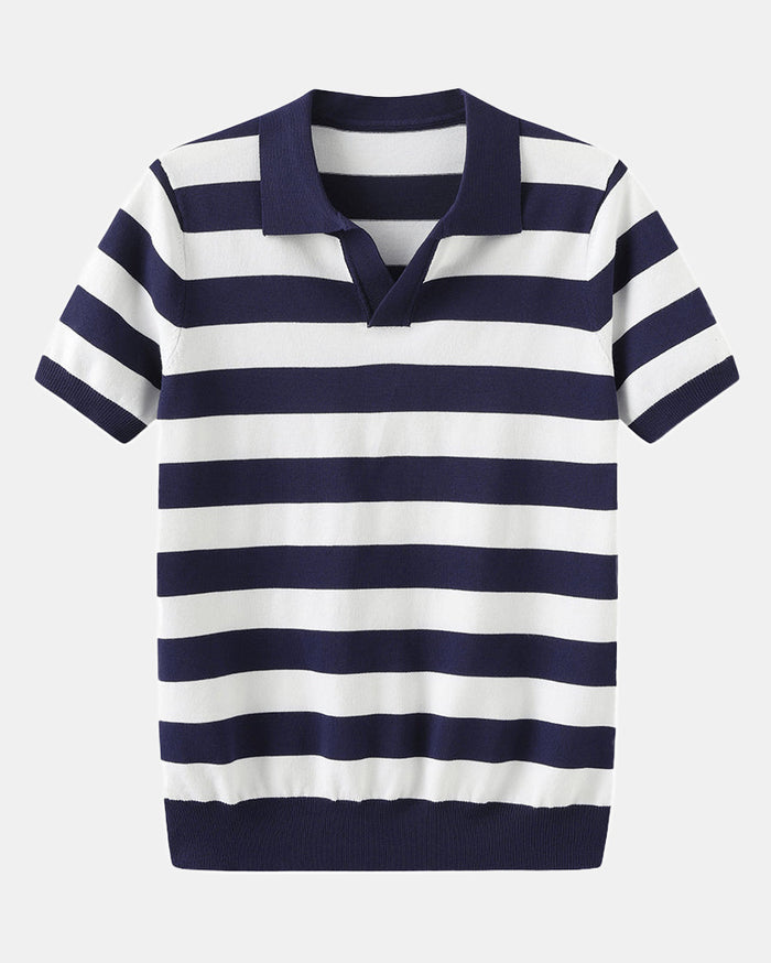 Nowak Men's Polo Shirt, Striped