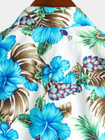 Pure Hawaiian Vacation Style Print Shirt