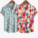2-Pack | Floral Short-Sleeve Hawaiian Shirts