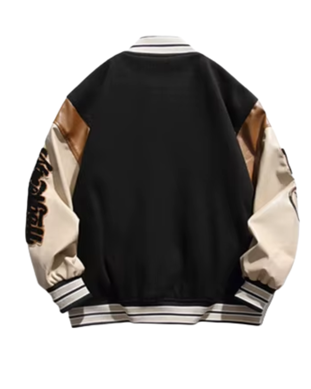 Men's Baseball Jacket Black