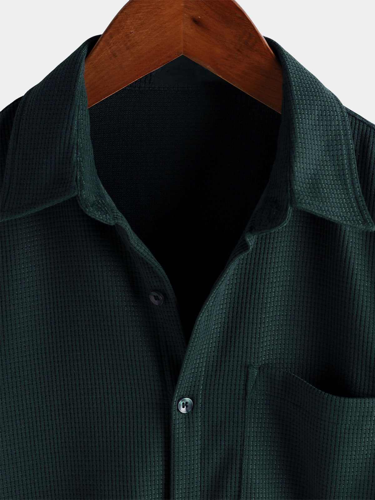 Casual Short-Sleeve Summer Shirt, Quilted Pattern, Perfect for the Beach