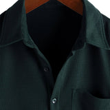 Summer Men's Cotton Short Sleeve Shirt