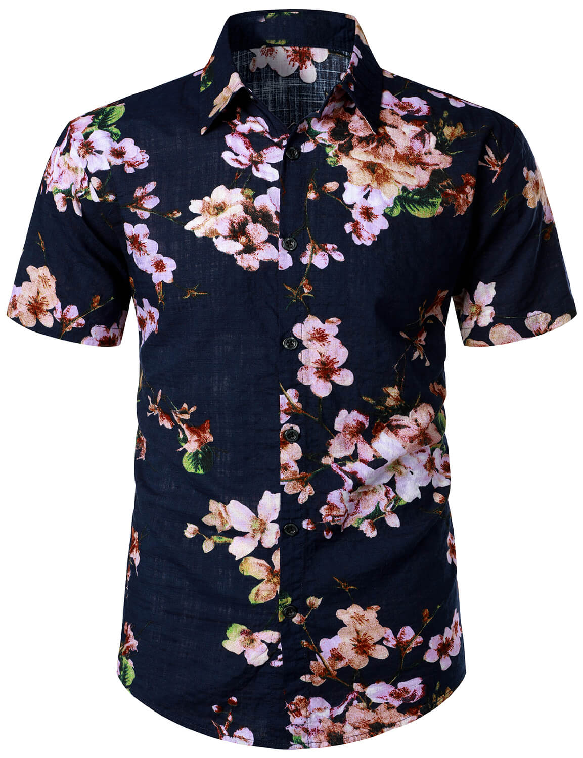 Hawaiian Tropical Floral Print Shirt