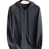 Courchevel Cashmere Vest with Hood