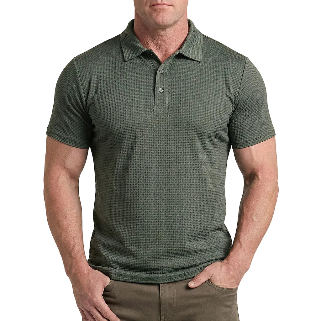 Capri – Ultra-Comfortable Polo Shirt for Men Sage Green