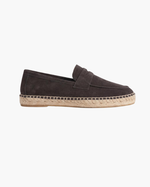 Riviera Men's Suede Espadrilles, Coffee