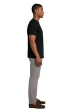 Men's Mercerized Slim-Fit T-shirt in Black Color