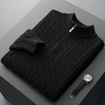 Deneb Cashmere Velour Half-Zip