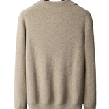 Portofino Cashmere Sweater with Half-Zip