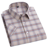 Cotton Shirt with Short Sleeve