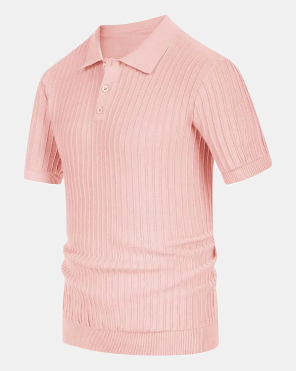 Artur Men's Polo Shirt Rio Tricots Pink, photo studio