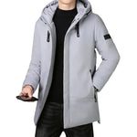Elegant Men's Long Coat