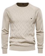 Men's Check Pattern Sweater V2
